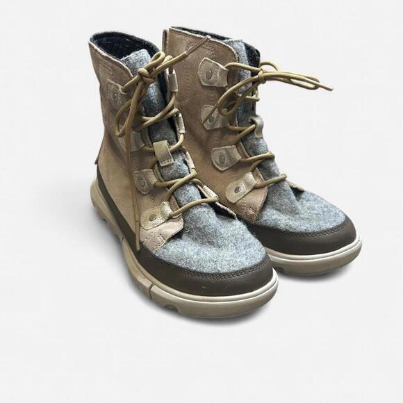 Sorel Women's Explorer II Joan Felt Boots Size 8.5 - Picture 1 of 7